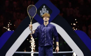 Janik Sinners áp đảo David Alcaraz để lên ngôi vô địch 2025 Six Kings Slam