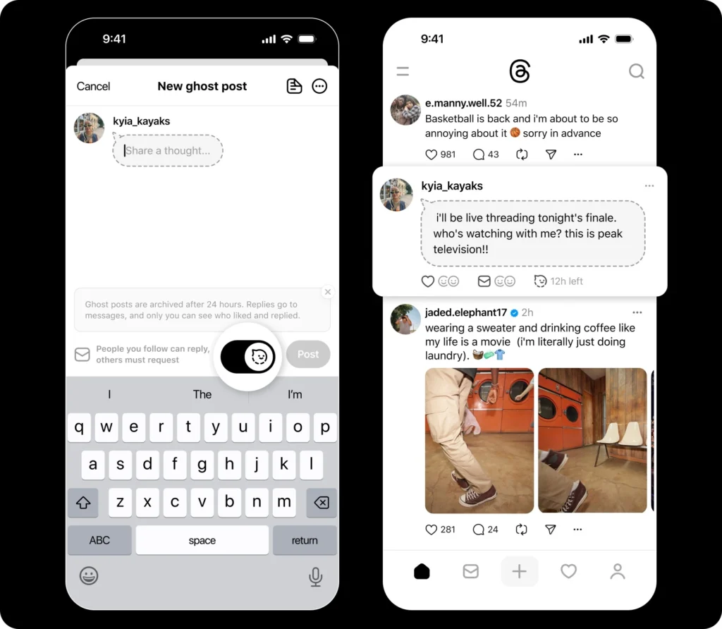 Meta ra mắt tính năng “bài đăng ma” trên Threads_4