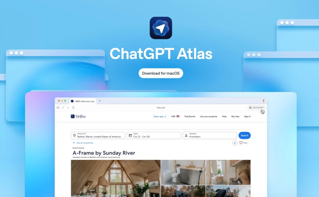OpenAI ra mắt ChatGPT Atlas Trình duyệt AI thách thức vị thế của Google Chrome