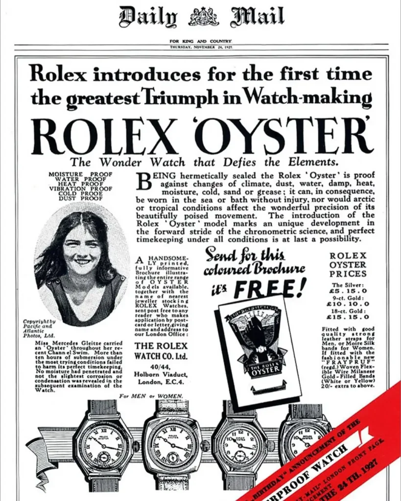 Rolex Oyster Gleitze4