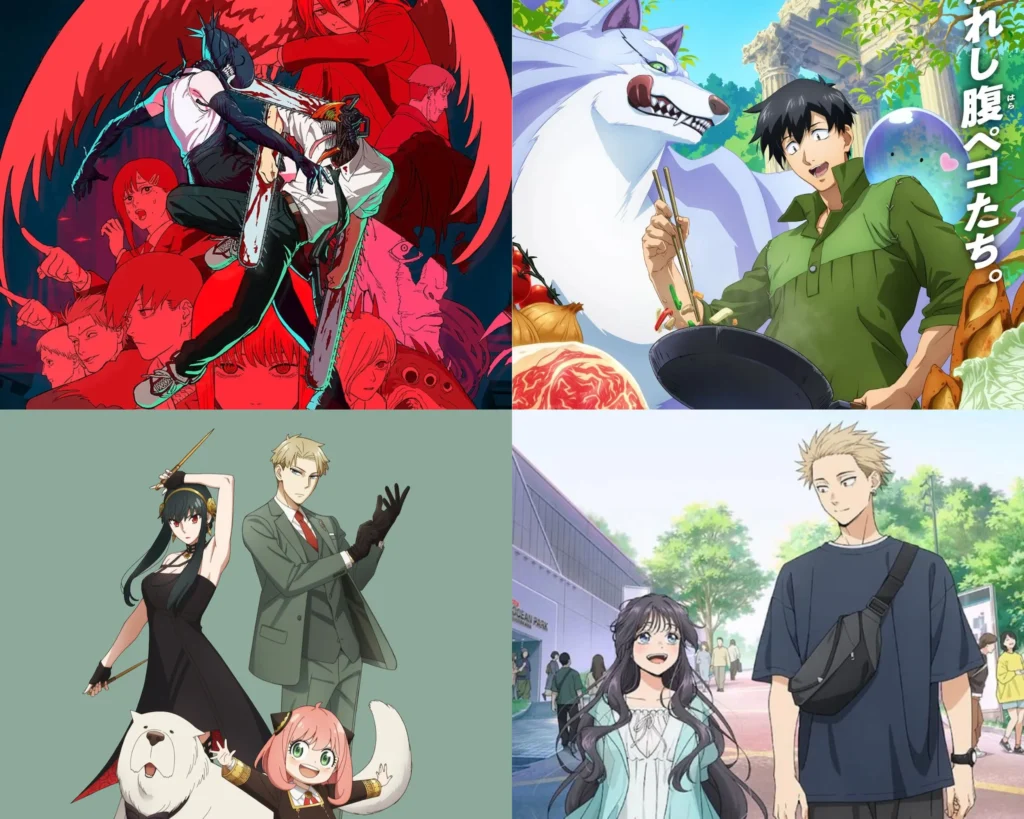 anime tháng 10