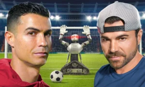 Ronaldo đối đầu thủ môn robot của cựu kỹ sư NASA Mark Rober