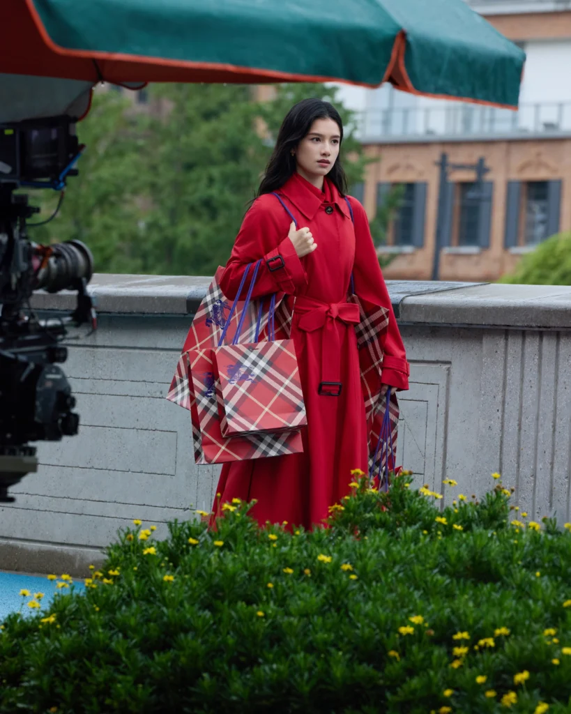 Burberry Year of the Horse 2026 Campaign Zhang Jingyi BTS 4x5-1