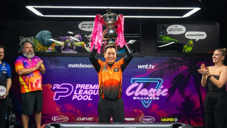 Dương Quốc Hoàng lên ngôi vô địch Premier League Pool 2026