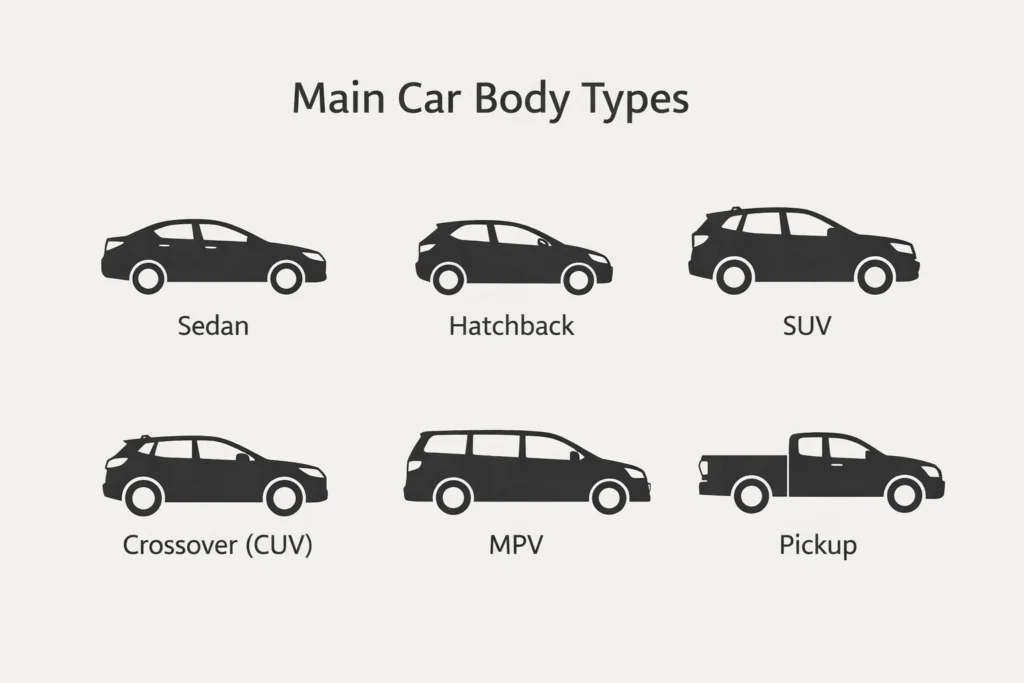 Các dòng xe ô tô tại Việt Nam