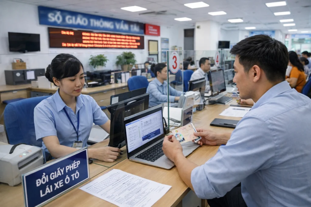 Trung tâm tiếp nhận hồ sơ được ủy quyền