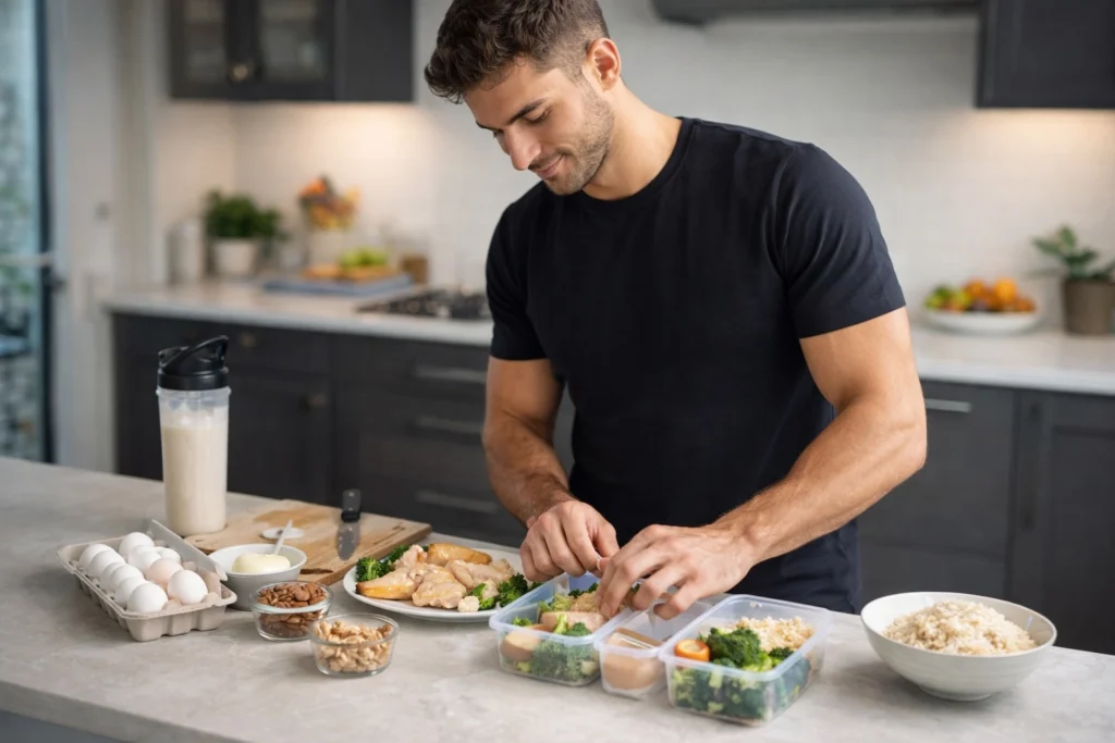 1 ngày cần bao nhiêu protein để tăng cơ giảm mỡ?
