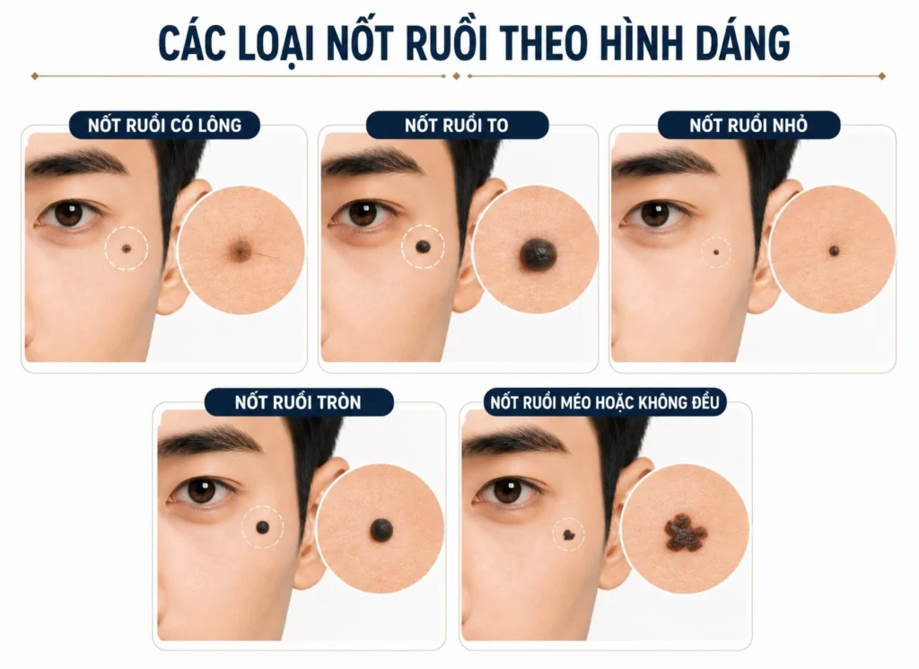 các hình dáng 