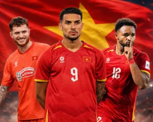 Ba người Brazil trong màu áo Việt Nam