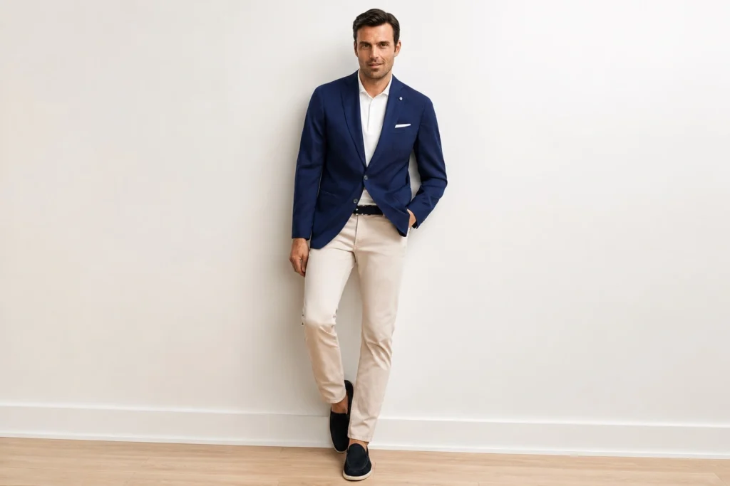 cách phối đồ cho nam cao 1m7