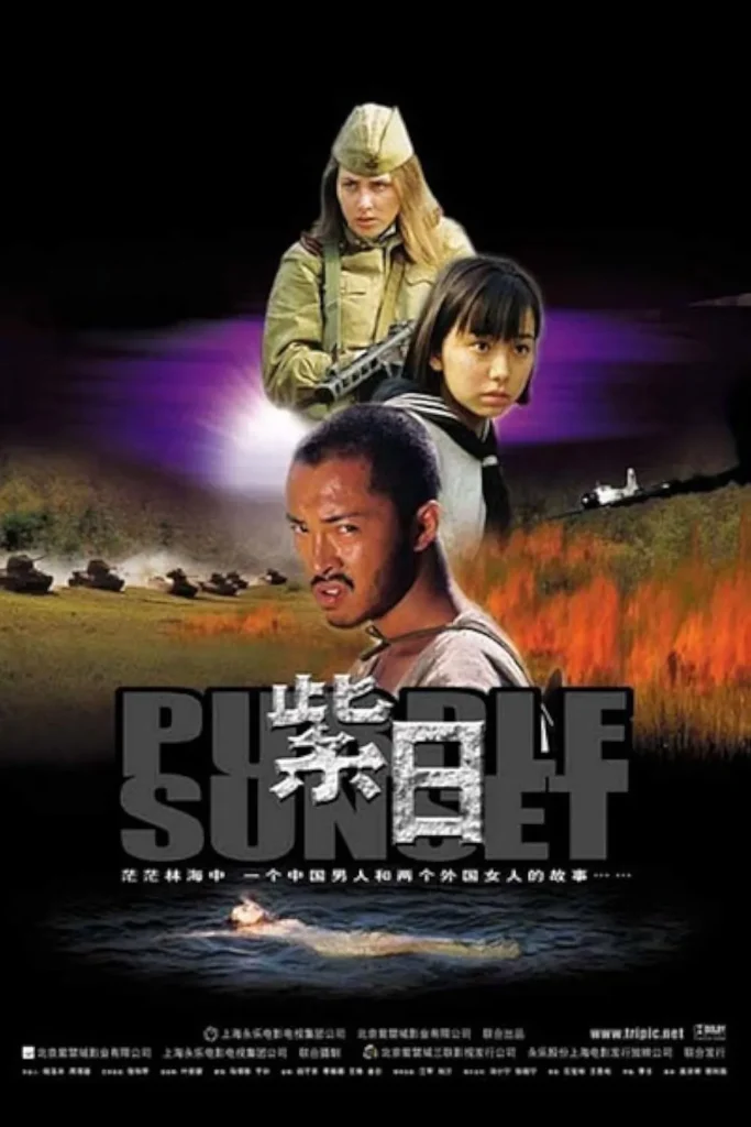 Phim kháng Nhật Trung Quốc hay nhất: Hoàng hôn tím - Purple Sunset (2001)