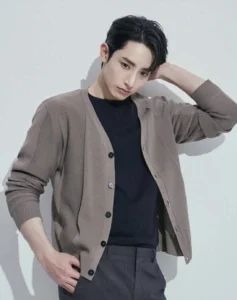 Phối đồ với áo len cardigan ngắn
