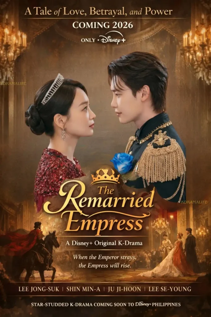 Phim mới của Lee Jong Suk: Hoàng hậu tái hôn – The Remarried Empress (2026)