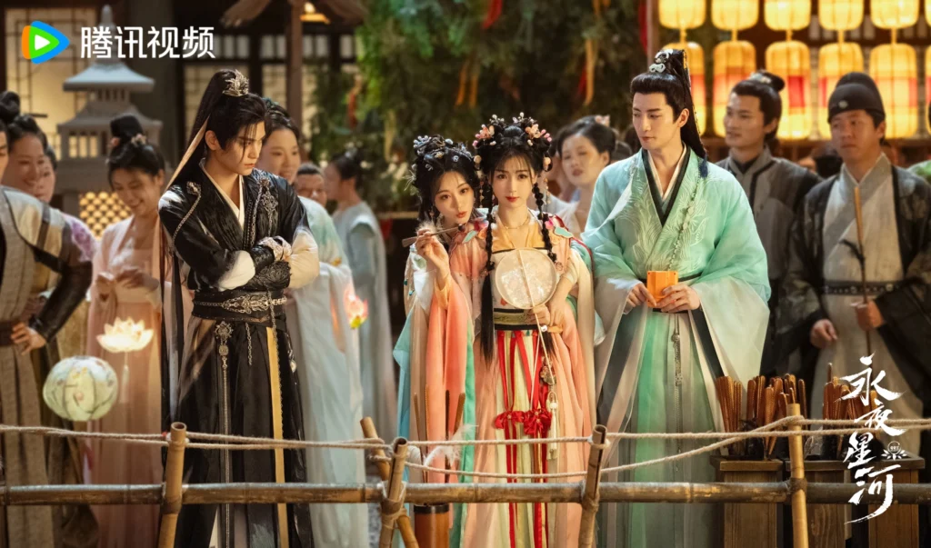 Các tập phim có sự tham gia của Đinh Vũ Hề: Vĩnh dạ tinh hà – Love Game in Eastern Fantasy (2024)
