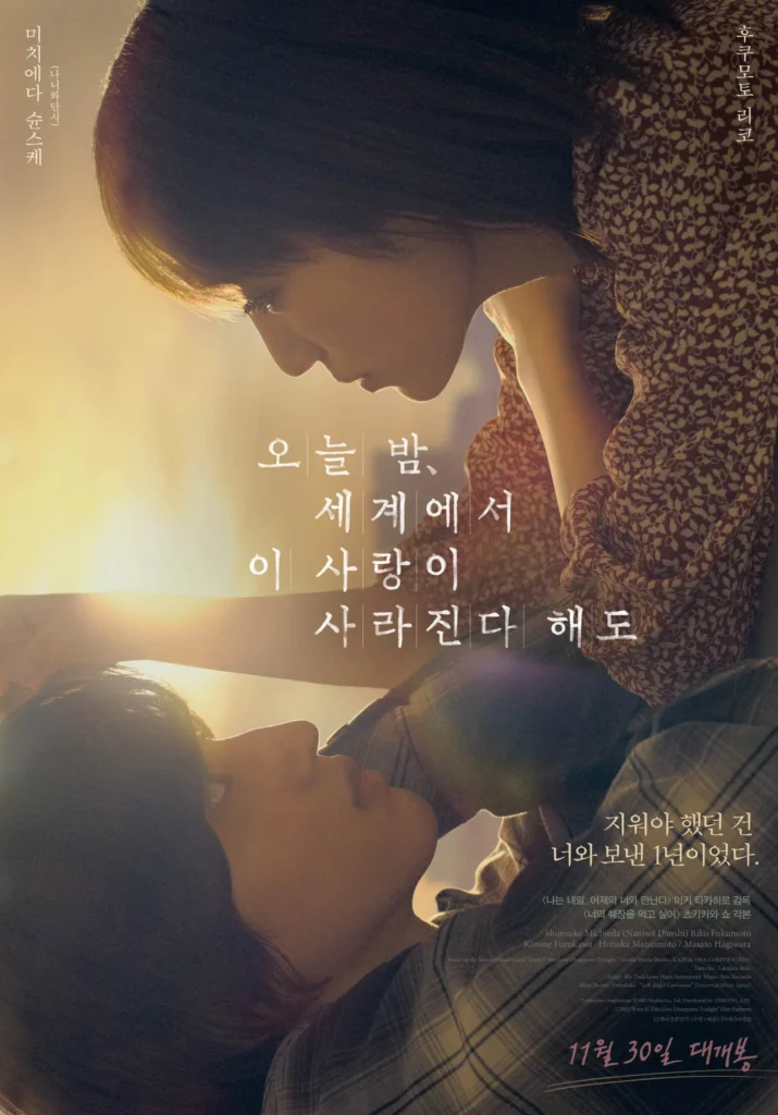 Đêm nay dẫu tình yêu này biến mất khỏi thế gian – Even If This Love Disappears from the World Tonight (2022)